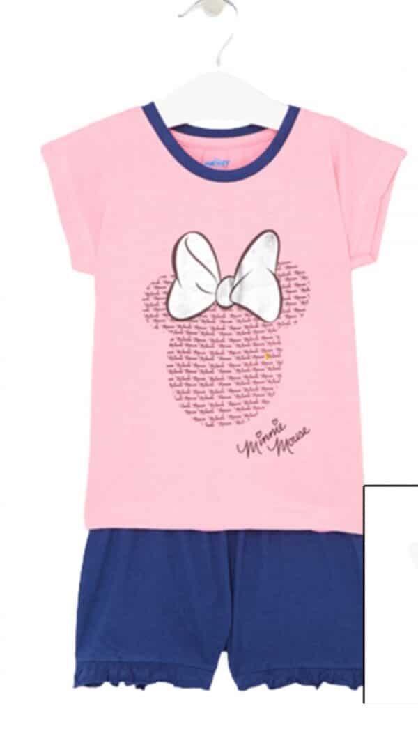 Minnie Mouse zomer setje korte broek en shirt (strik) - Afbeelding 4