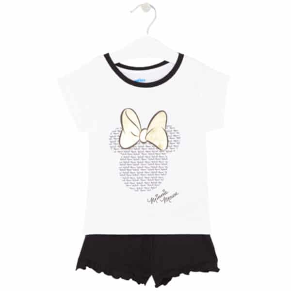 Minnie Mouse zomer setje korte broek en shirt (strik) - Afbeelding 3