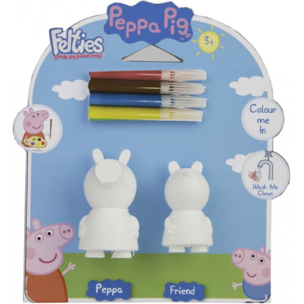 Peppa Pig dubbelpack viltjes