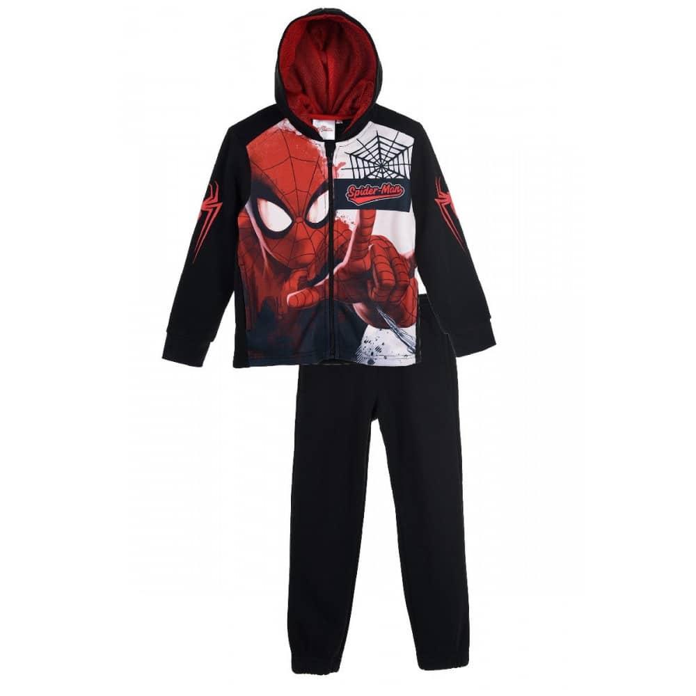 Baleinwalvis cache bleek Marvel Spiderman joggingpak broek met vest | Vet Cool Shops
